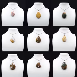 Imperial Jasper Tropfen Anhänger