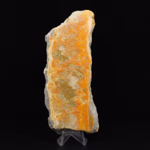 Hummeljaspis: Mineralienplakette aus Indonesien