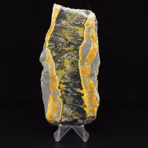 Bumblebee Jasper-Scheibe - Sedimentrelief