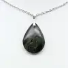 Tropfenanhänger aus Kambamba-Jaspis - 1