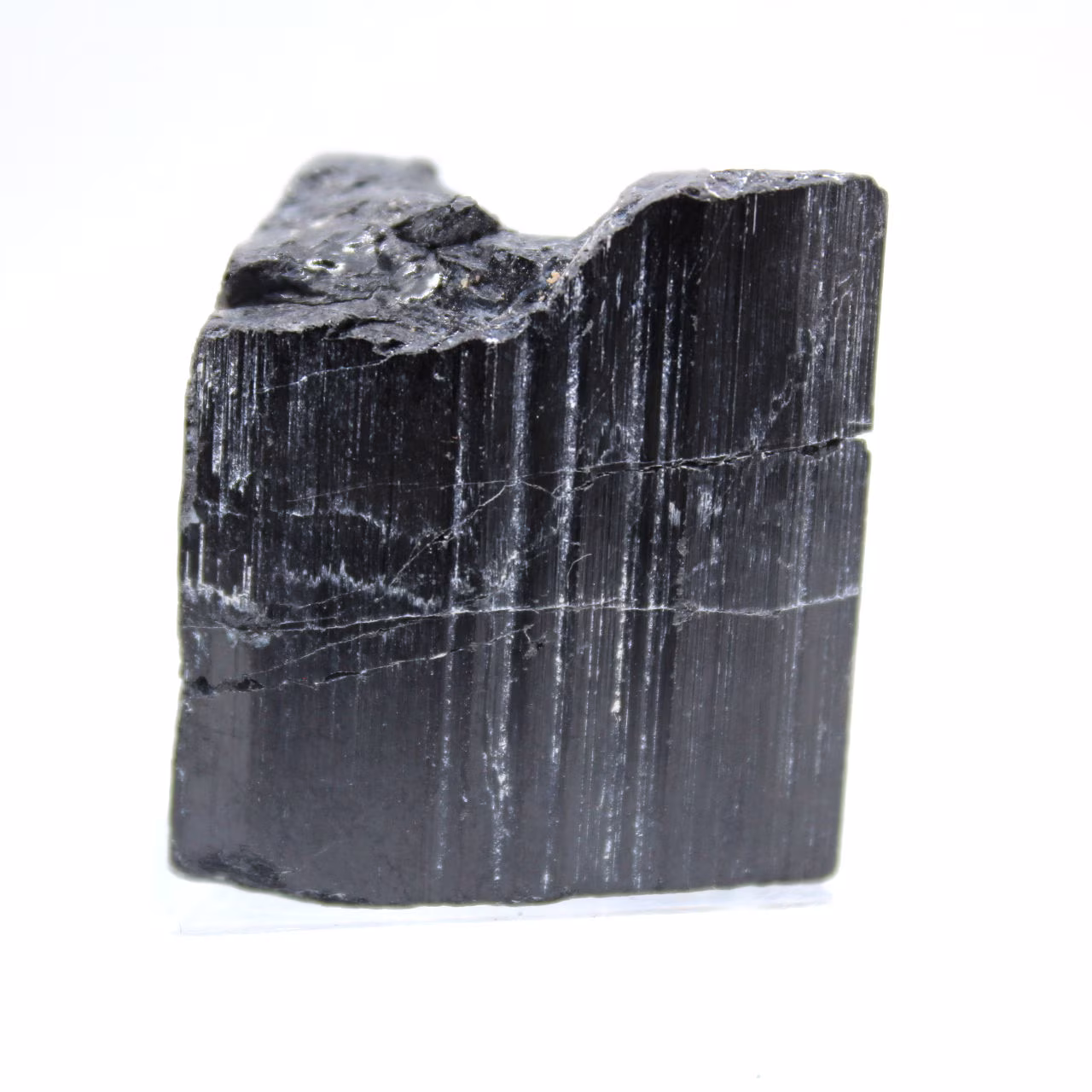 Schwarze Turmalinkristallisation