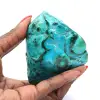 Polierter Stein Chrysokoll Kongo - 0