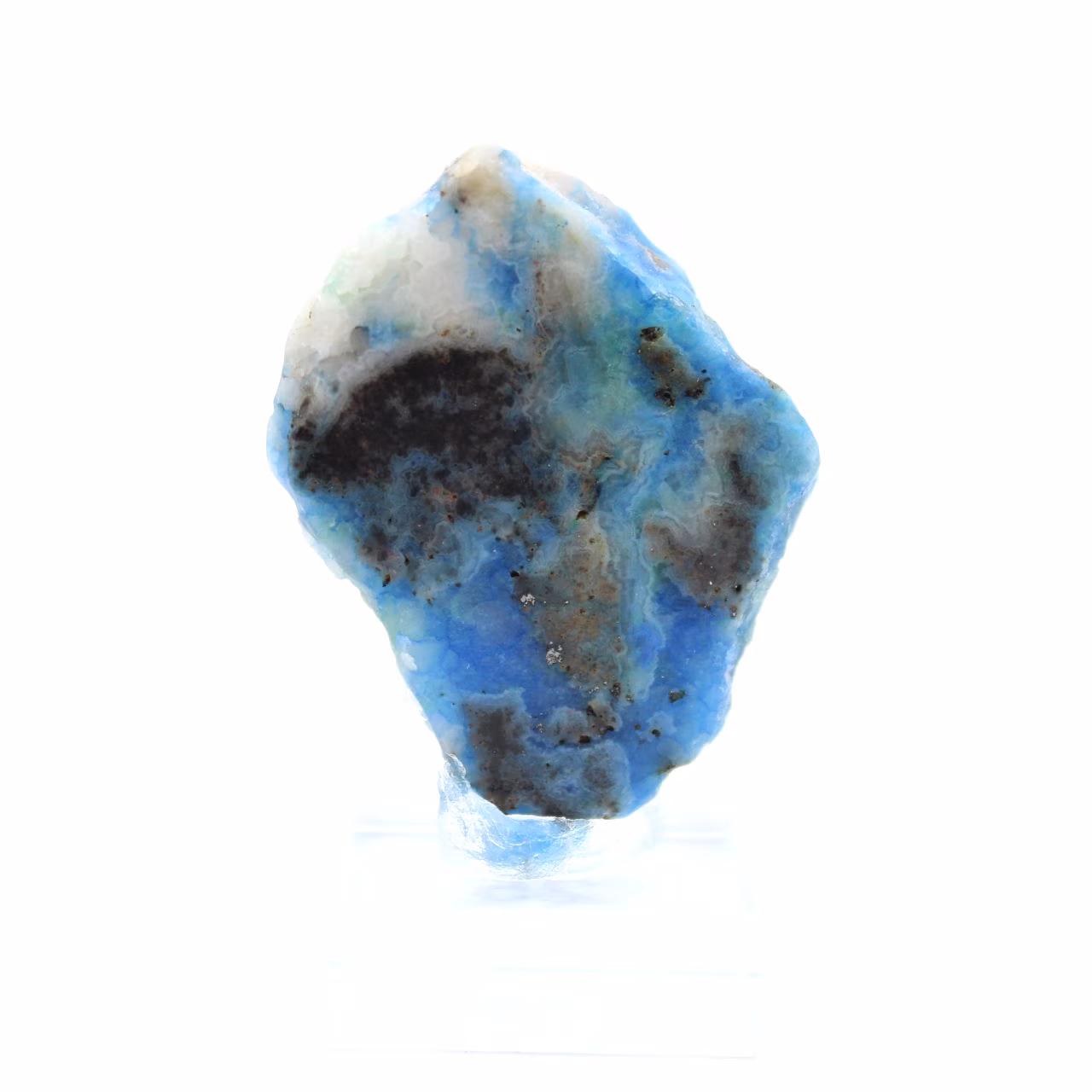 Azurit-Malachit-Scheibe für Mineralien-Sammlung