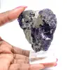 Natürliche Fluorit-Pyrit-Scheibe ideal für Sammlung - 0