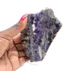 Fluorit-Pyrit-Scheibe für Mineralien-Sammlung - 0