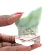 Grüne Aragonit-Scheibe für Mineralien-Sammlung - 4