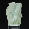Natürliche grüne Aragonit-Stein-Scheibe - 0