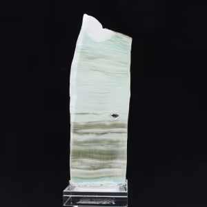 Grüner Aragonit-Stein ideal für Sammlung