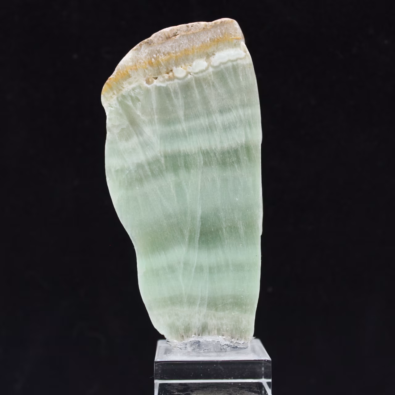 Grüner Aragonit-Stein ideal für Sammlung