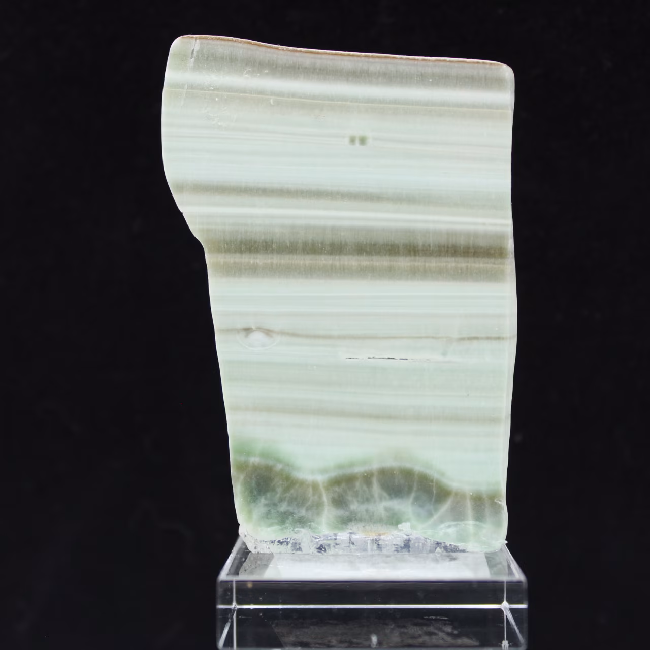 Grüner Aragonit-Stein ideal für Sammlung