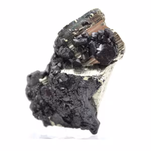 Kristalline Formation Sphalerit-Pyrit
