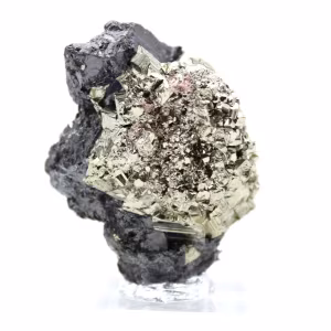 Mineralienexemplar Pyrit und Sphalerit