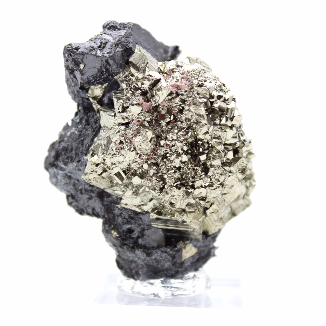 Mineralienexemplar Pyrit und Sphalerit
