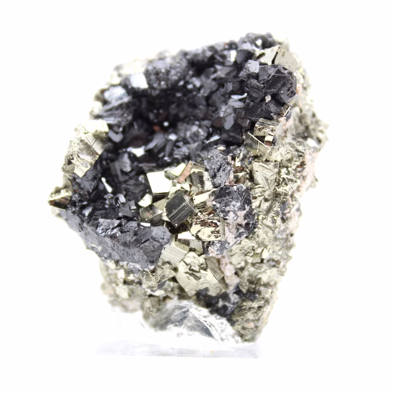Mineralprobe Pyrit Sphalerit