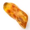 Natursteinkiesel Gelber Bernstein für Unikat - 0