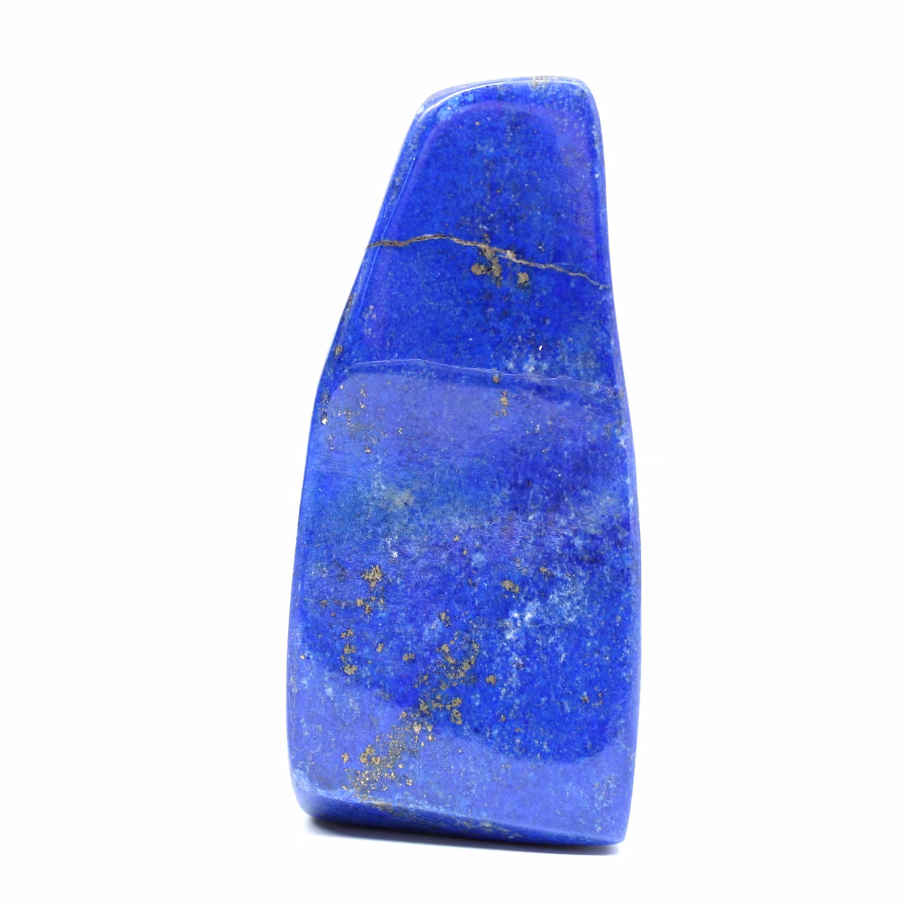 Polierter Block aus Lapislazuli-Naturstein