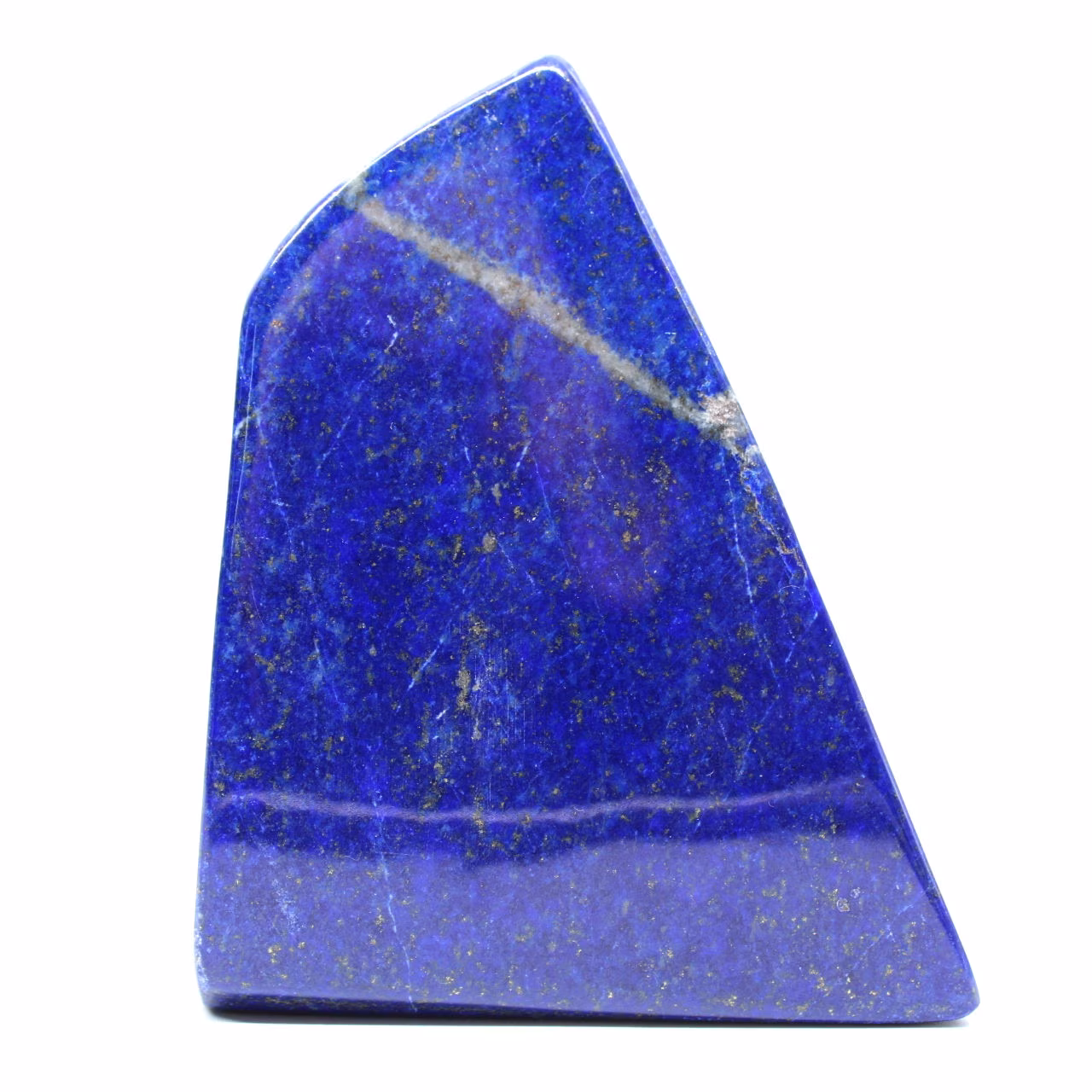Polierter Block aus afghanischem Lapislazuli