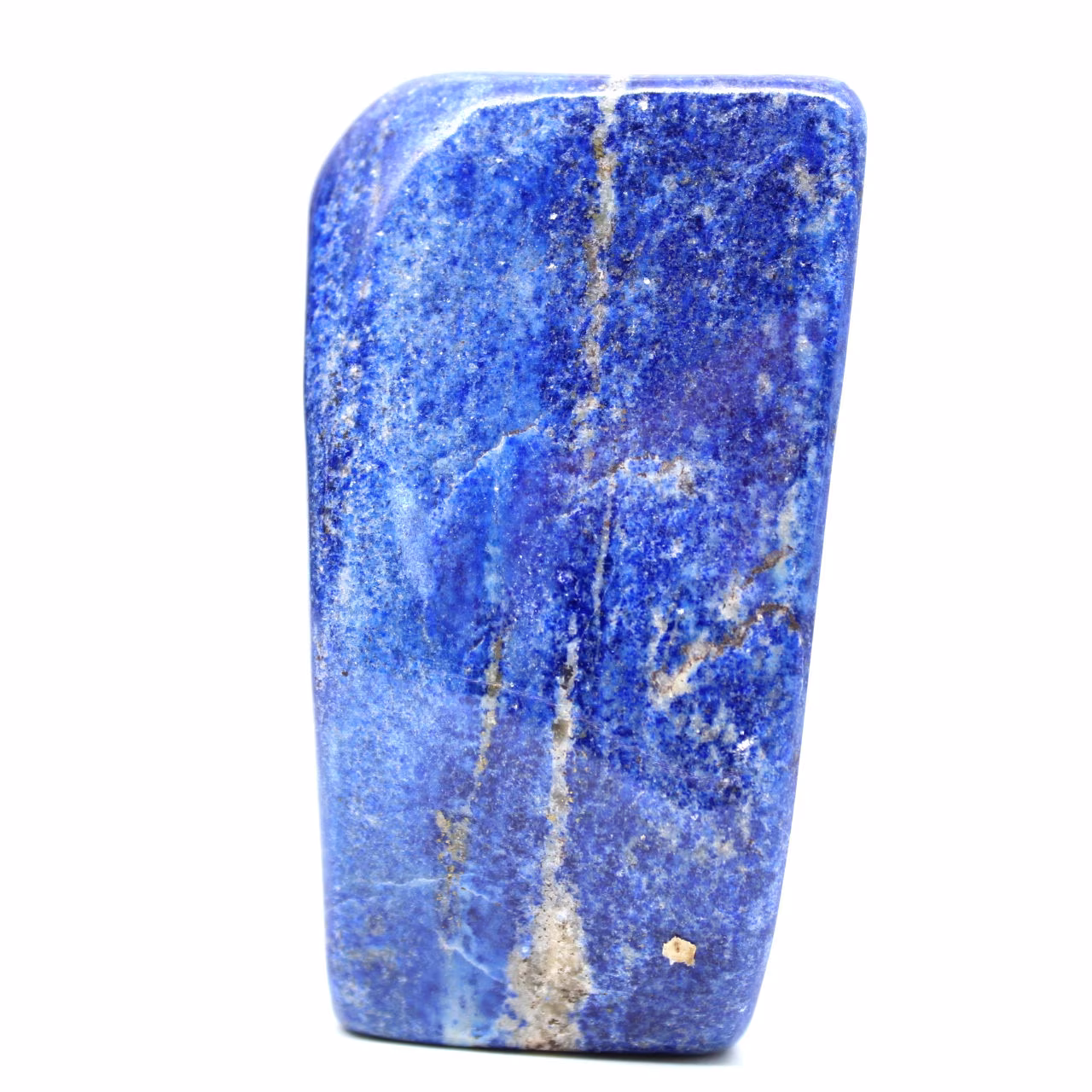 Lapislazuli aus Afghanistan, poliertes Mineral, dekorativ