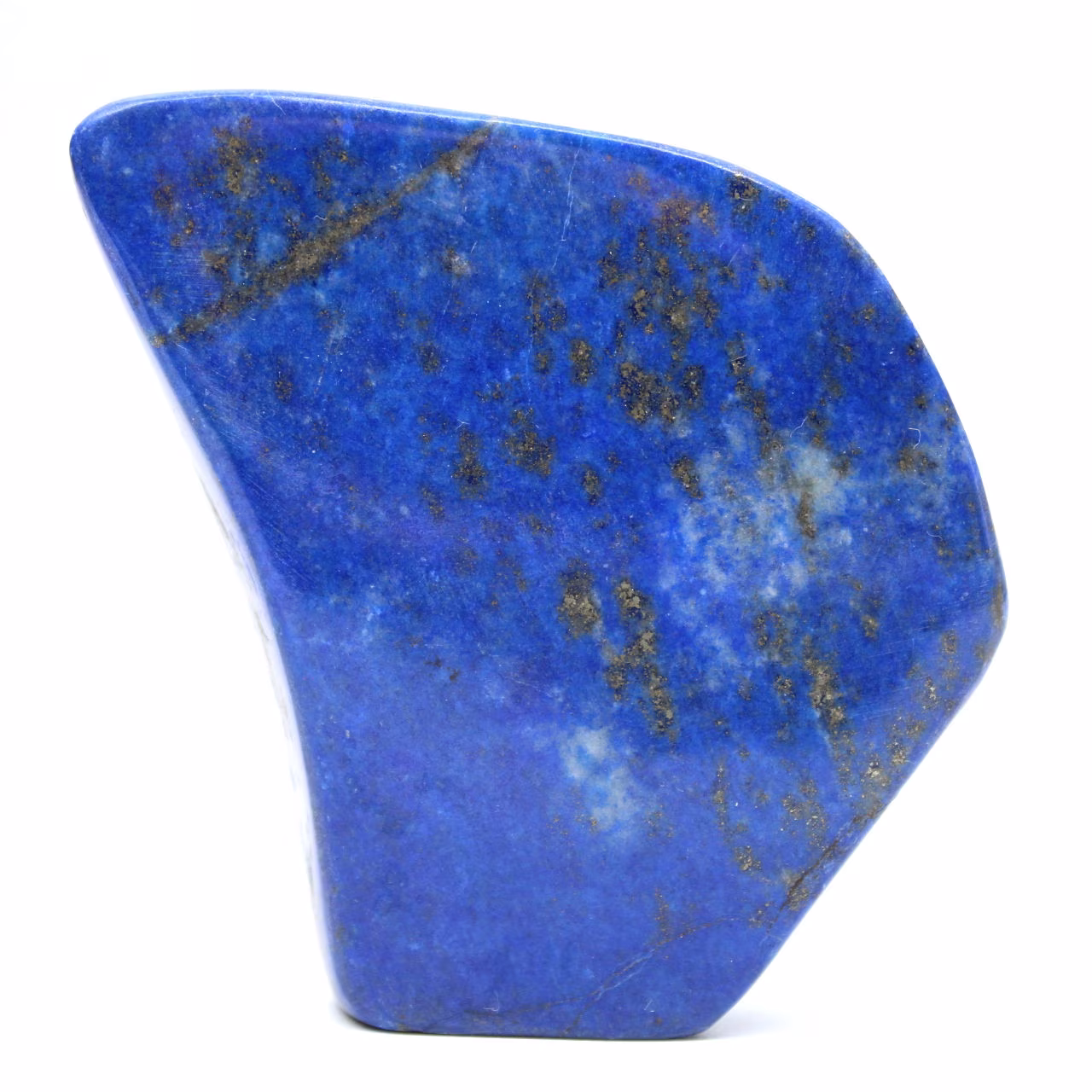 Poliertes Lapislazuli-Exemplar: Ästhetische und wissenschaftliche Qualität