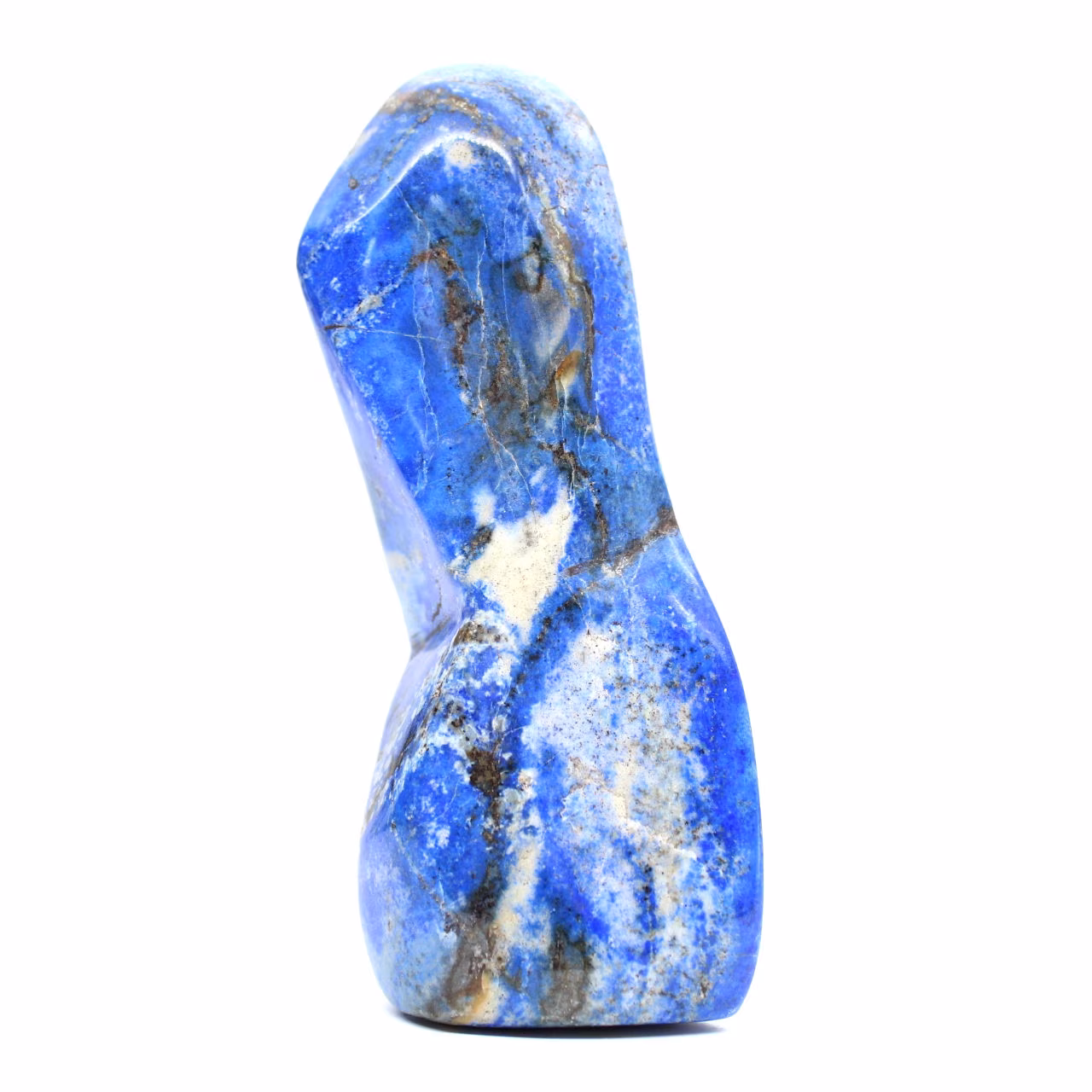 Tiefblauer Lapislazuli-Mineralienschmuck aus Afghanistan