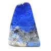 Lapislazuli, poliertes Ornament mit Pyriteinschlüssen - 0