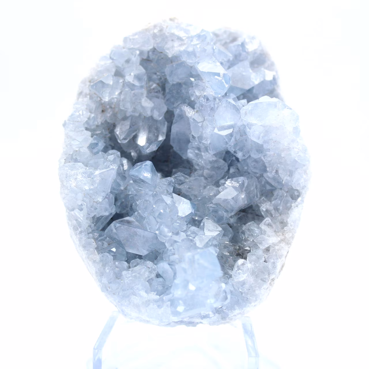Blaue Coelestin-Kristallformation Madagaskar
