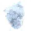 Blaue Coelestin-Geode, Madagaskar, natürliche Formation - 0