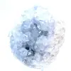Blaue Coelestin-Geode Madagaskar Einzelstück - 1