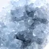 Blaue Coelestin-Geode Madagaskar Einzelstück - 3