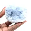 Blaue Coelestin-Geode Madagaskar Einzelstück - 4