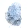 Authentische Madagaskar Blaue Coelestin Geode - 1