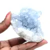 Authentische Madagaskar Blaue Coelestin Geode - 4