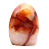 Poliertes Karneol-Ornament, mittelgroß – Naturstein aus Madagaskar zur Dekoration - 4