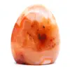 Poliertes Karneol-Dekoornament – Naturstein aus Madagaskar (450 g) - 0