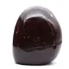 Poliertes Karneol-Ornament aus Madagaskar – natürlicher Sammlerstein, intensives Rot-Orange - 0
