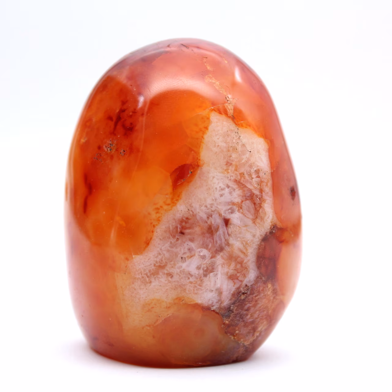 Miniatur aus poliertem Karneol – Sammlerstück aus Naturstein (Madagaskar)