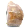 Polierter Karneolstein aus Madagaskar, XXL-Mineraldeko - 2