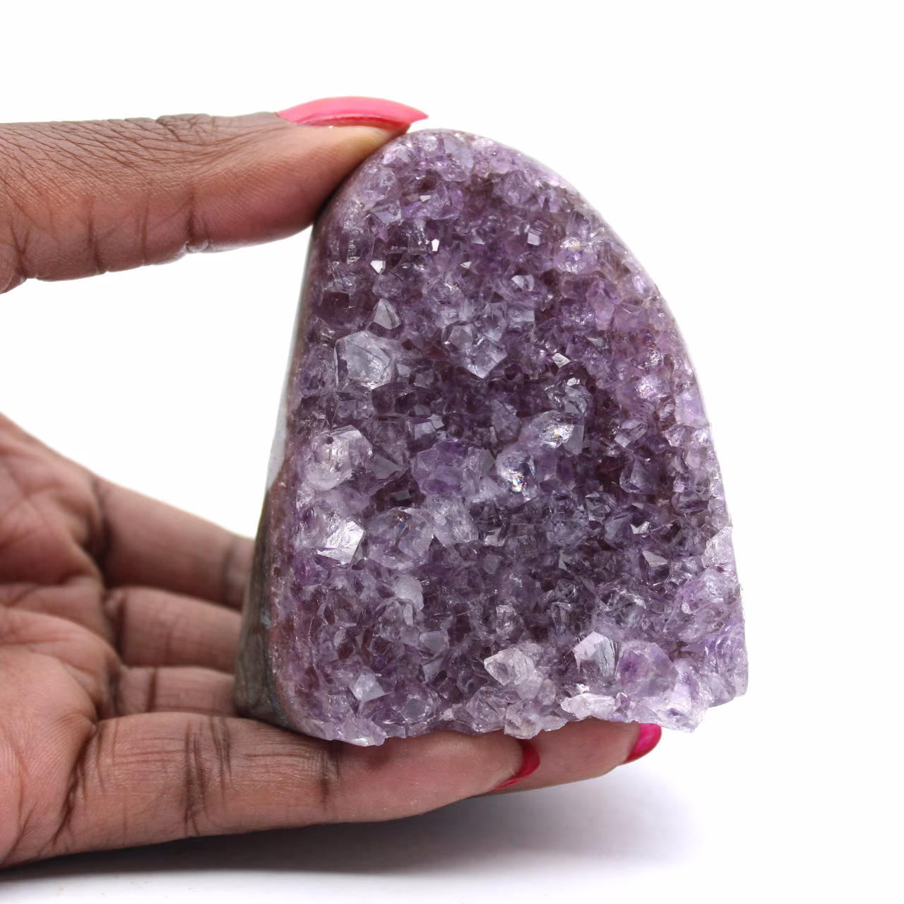 Amethyst-Druse aus Brasilien: Natürliches Dekostück