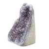 Natürlicher Amethyst: Brasilianische Geode mit intensiven Kristallen - 4