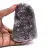 Natürlicher Amethyst: Brasilianische Geode mit intensiven Kristallen