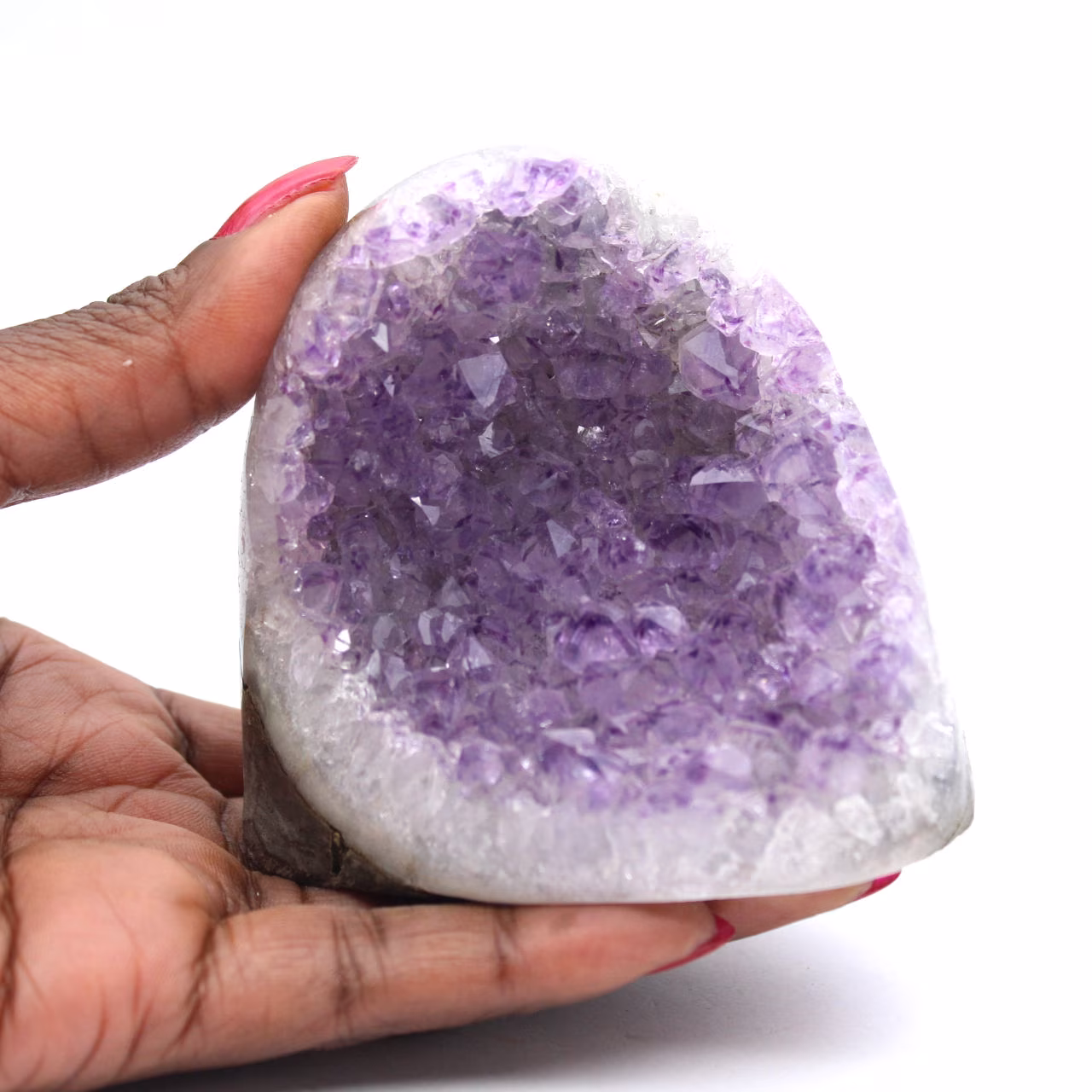 Brasilianischer Amethyst: Rohexemplar für natürliche Dekoration