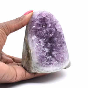 Amethyst-Kristalle aus Brasilien – Echtheitsexemplar
