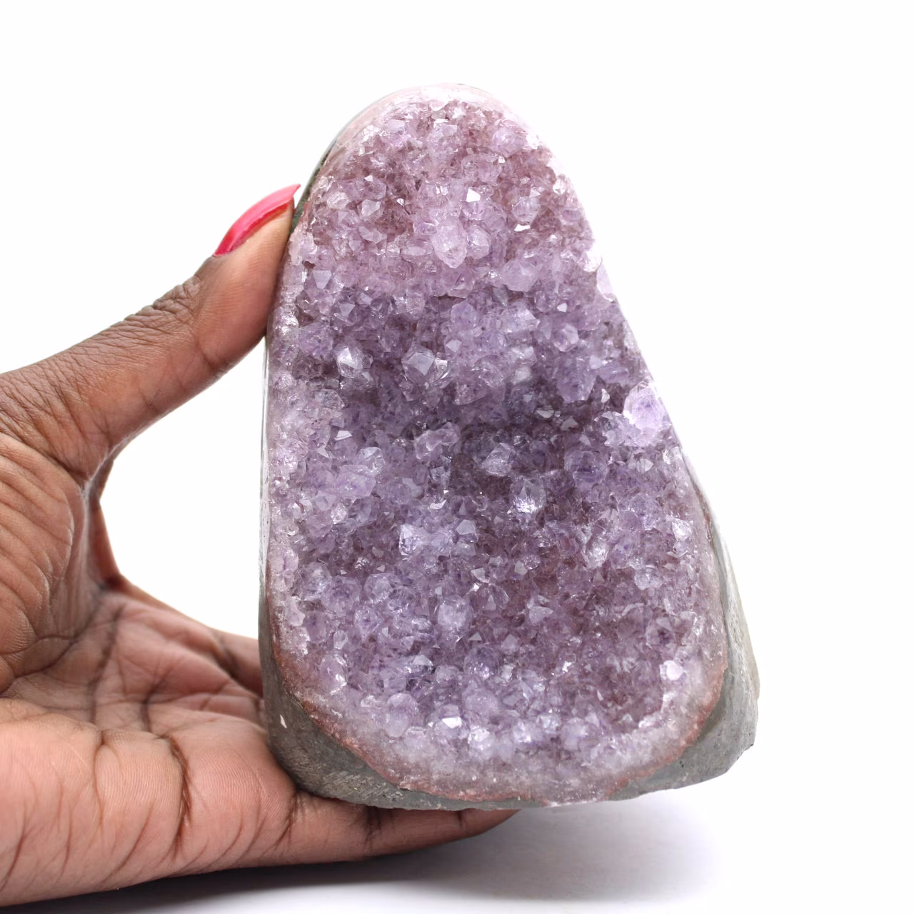 Brasilianische Amethyst-Druse – Exemplar geologischer Festigkeit