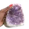 Amethystgeode, violetter Kristall - 1