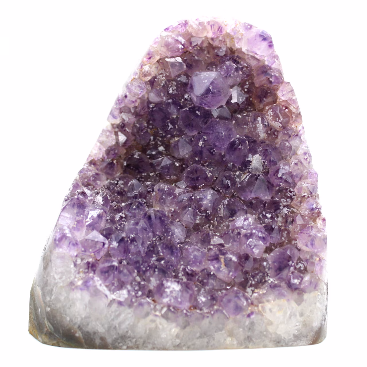 Amethystgeode, violetter Kristall