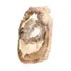 Versteinertes Holz Ornament, polierte Scheibe, Sammlerstück, Madagaskar - 2