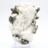 Kleines Exemplar von Glimmer auf weißem Quarz - 1