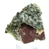 Imilchil-Epidot-Kristalle auf klarer Matrix - 2