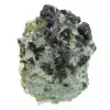 Probe von marokkanischem Epidot, kristallisiert auf Matrix - 1