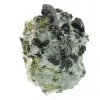 Probe von marokkanischem Epidot, kristallisiert auf Matrix - 4